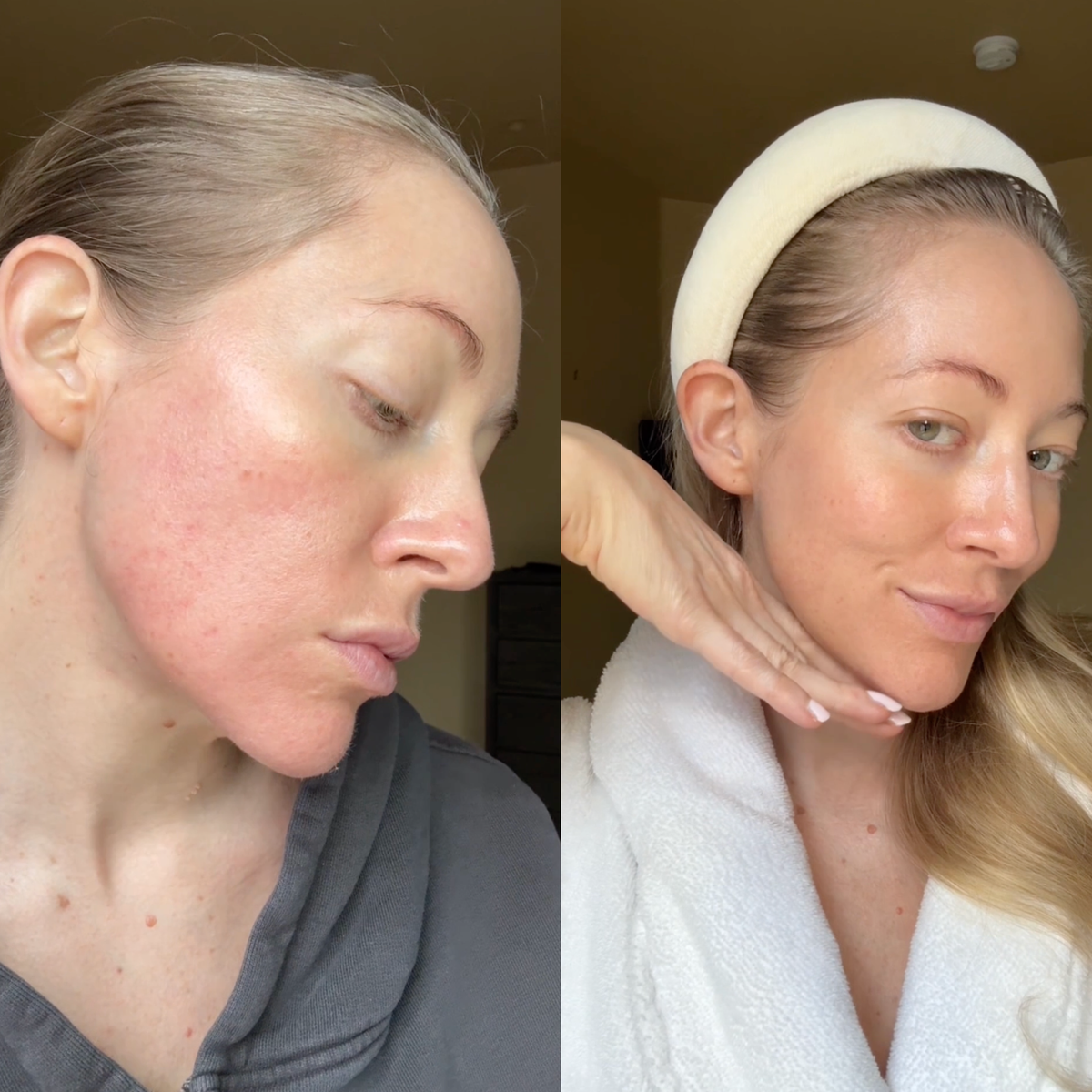 Customer result after three weeks