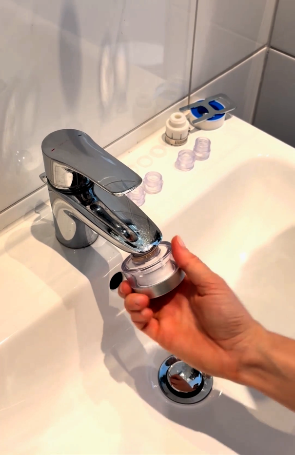 3. Screw on the Core System (hand-tight) 